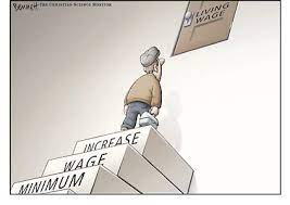 Setting a minimum wage by the government